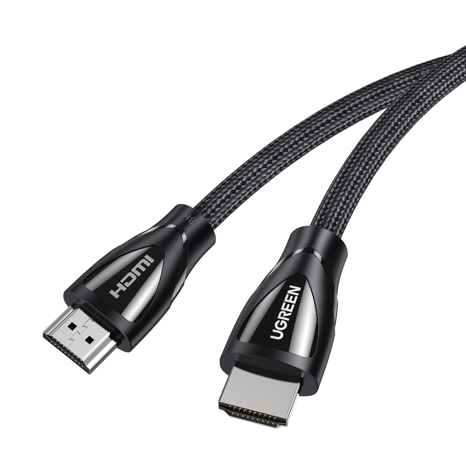 Ugreen HDMI 2.1 Male to Male Cable 1M (8K@60Hz - 4K@120Hz) - Black - alternate product view 2