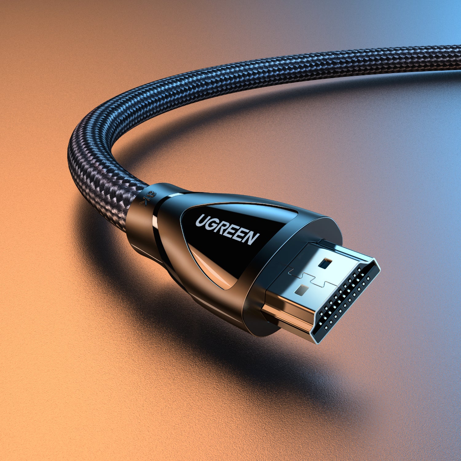 Ugreen HDMI 2.1 Male to Male Cable 5M (8K@60Hz - 4K@120Hz) – Black - alternate product view 5