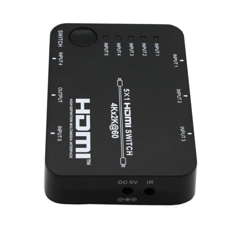 HDCVT SWITCH HDMI 2.0 5-1 - alternate product view 3