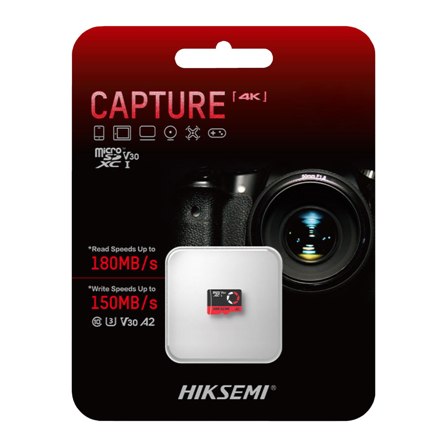 HIKSEMI Capture V30 128GB MicroSDXC (Without Adapter) - alternate product view 4