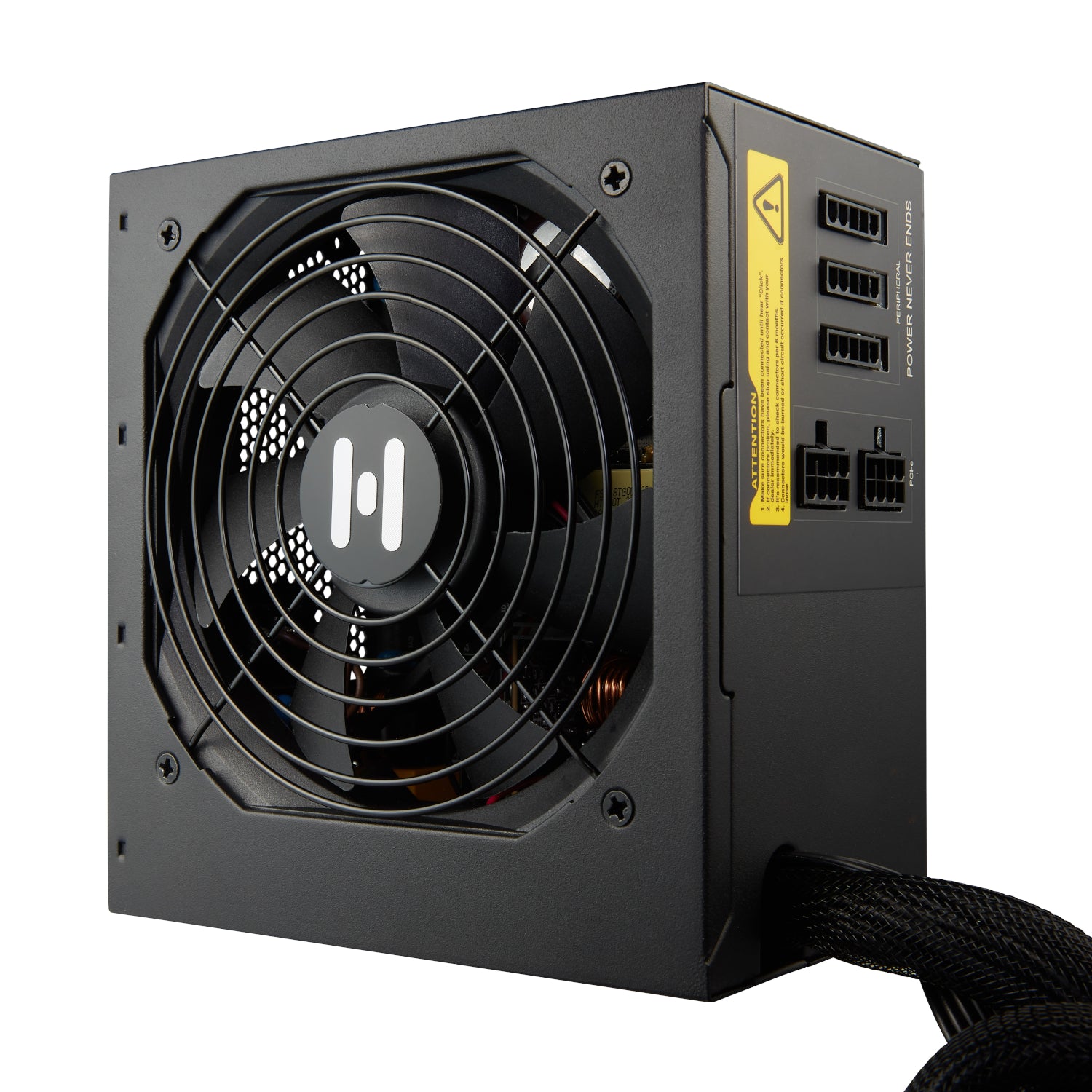 FSP Hydro M Pro 800W 80PLUS Bronze Gen5 Semi-modular Power Supply - alternate product view 2