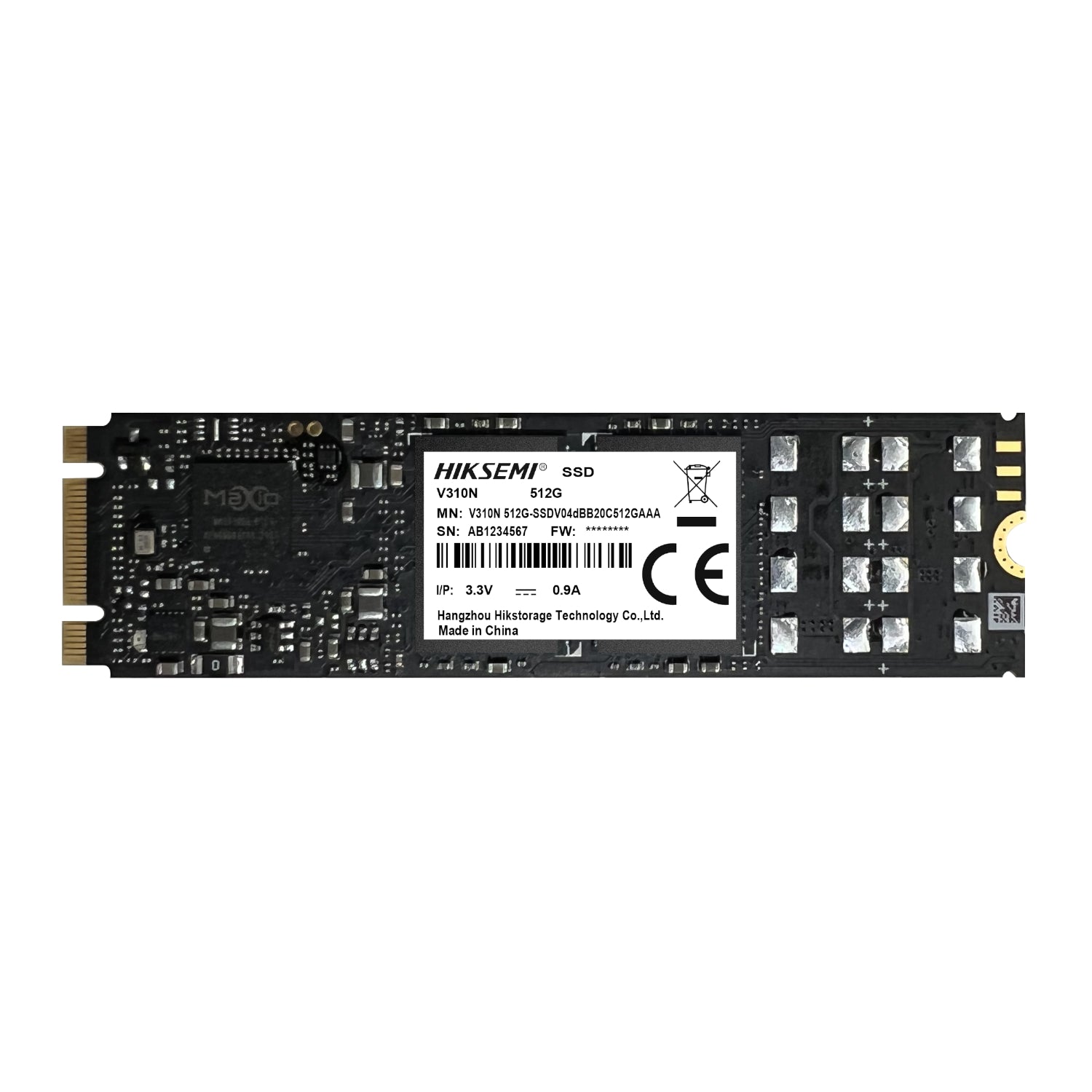HIKSEMI V310N 512GB M.2 SATA Surveillance SSD