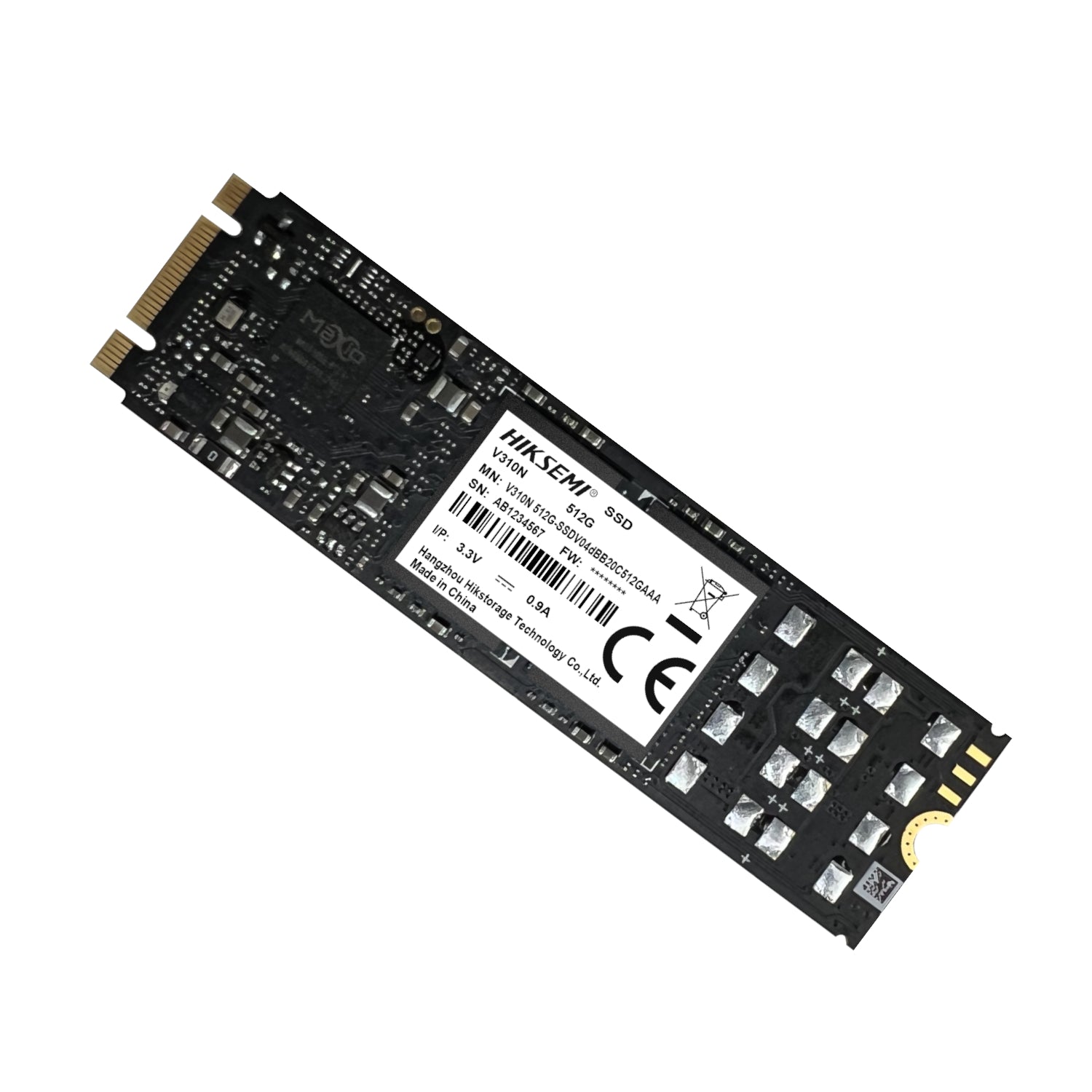 HIKSEMI V310N 512GB M.2 SATA Surveillance SSD - alternate product view 3