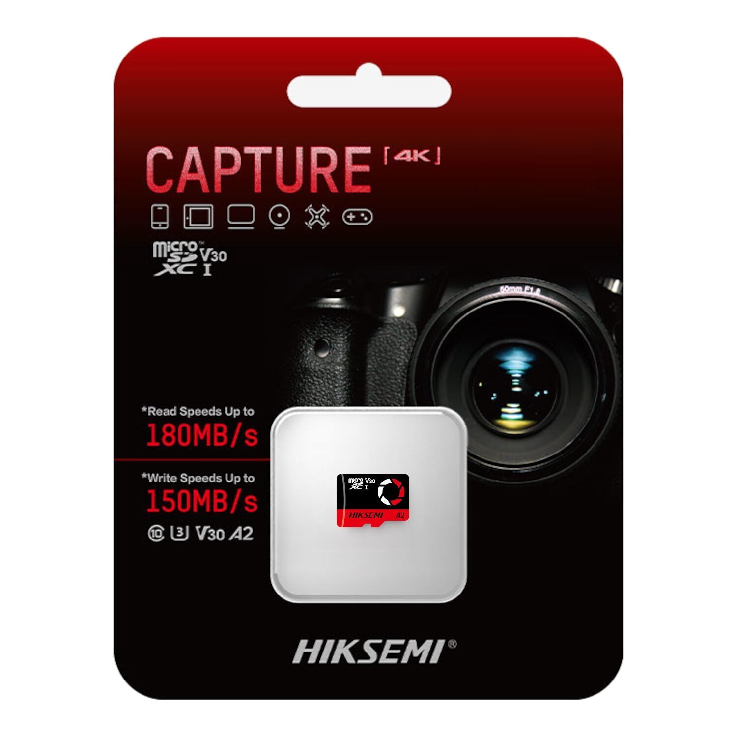 HIKSEMI Capture V30 512GB MicroSDXC Card (Without Adapter) - alternate product view 4