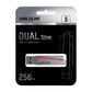 HIKSEMI Dual Slim 256GB USB3.2 Flash Drive - alternate product view 4