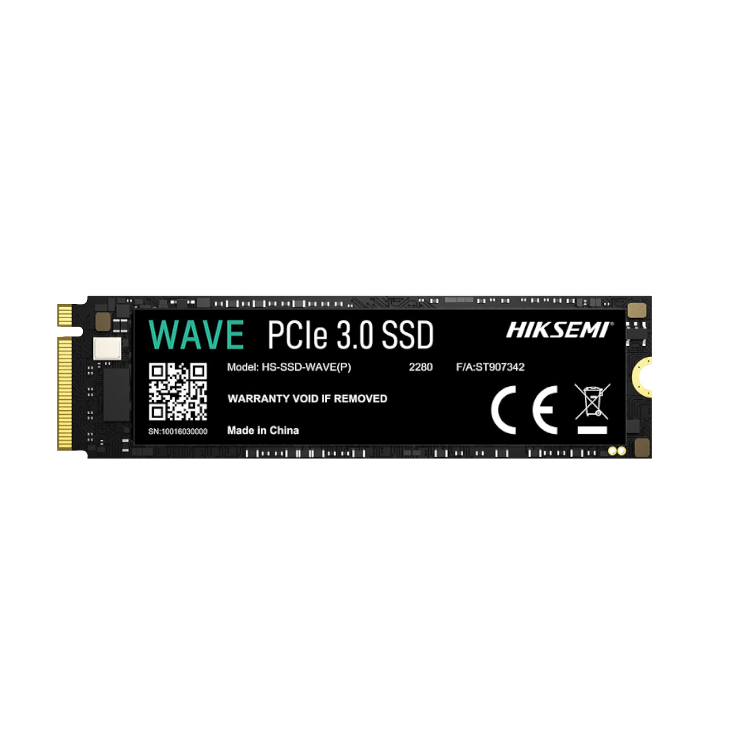 HIKSEMI Wave(P) 128GB Gen3 M.2 NVMe 3D NAND SSD - alternate product view 3