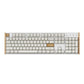Keychron K10 HE Special Edition Full-size Hot-Swap Gateron Dbl-Rail Nebula Switch RGB Wireless Keyboard - White (Wood + Al)