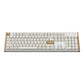 Keychron K10 HE Special Edition Full-size Hot-Swap Gateron Dbl-Rail Nebula Switch RGB Wireless Keyboard - White (Wood + Al)