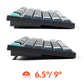 Keychron B33 80% TKL Wireless Keyboard and Mouse Combo – Black/Green - alternate product view 7