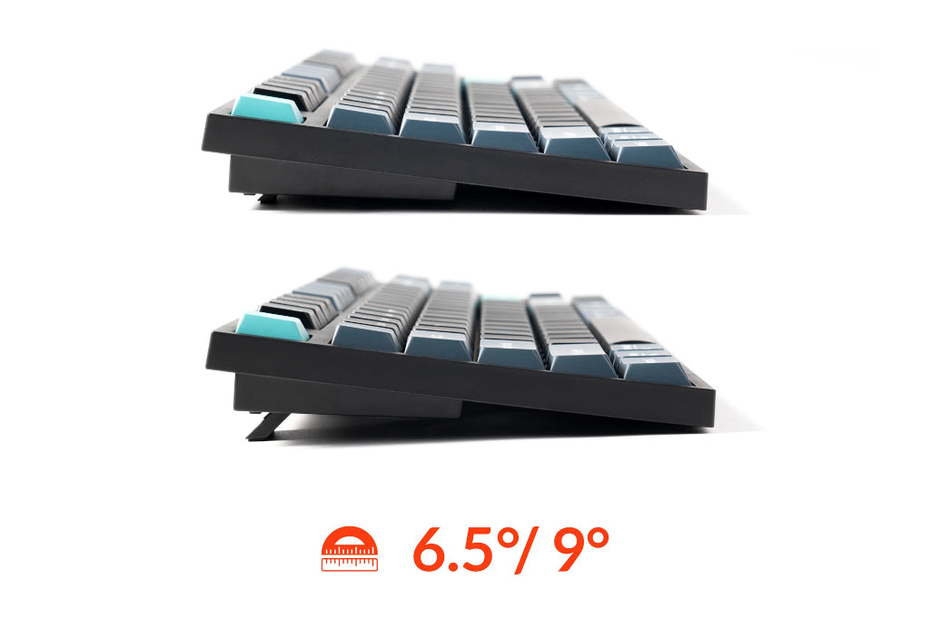 Keychron B33 80% TKL Wireless Keyboard and Mouse Combo – Black/Green - alternate product view 7