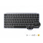 Keychron B1 Pro 75% Layout Wireless Keyboard and Mouse Combo - Space Grey - alternate product view 3