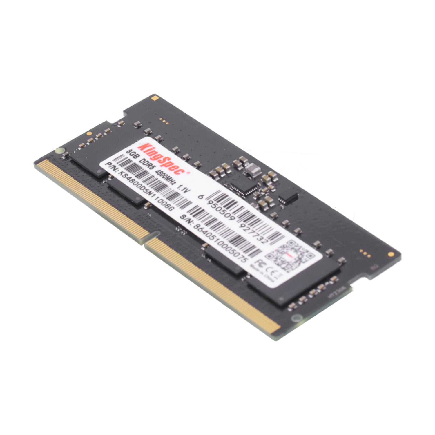 KingSpec 8GB 4800MHz DDR5 SODIMM Notebook Memory - alternate product view 3