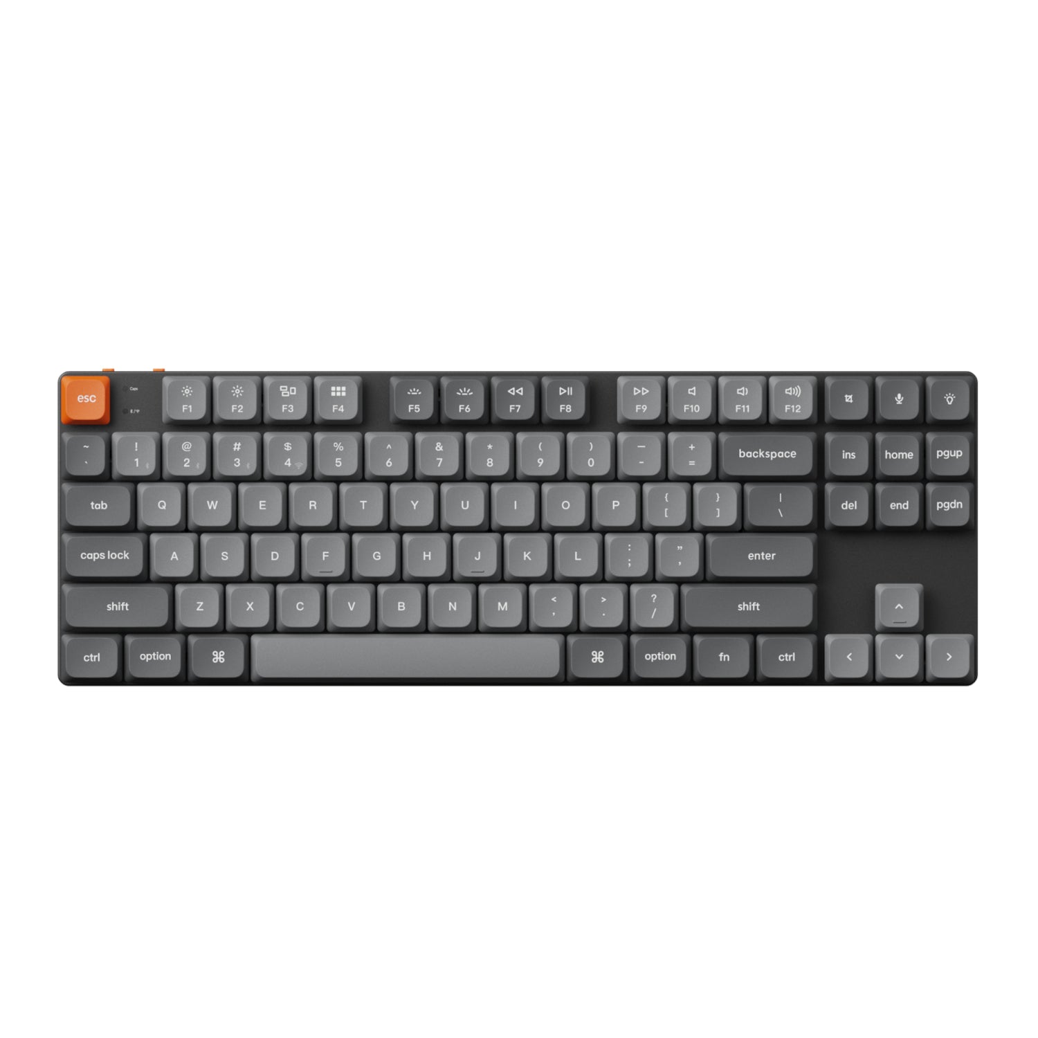Keychron K1 Max QMK/VIA 80% Wireless Custom Mechanical Keyboard - BROWN Switches - alternate product view 2