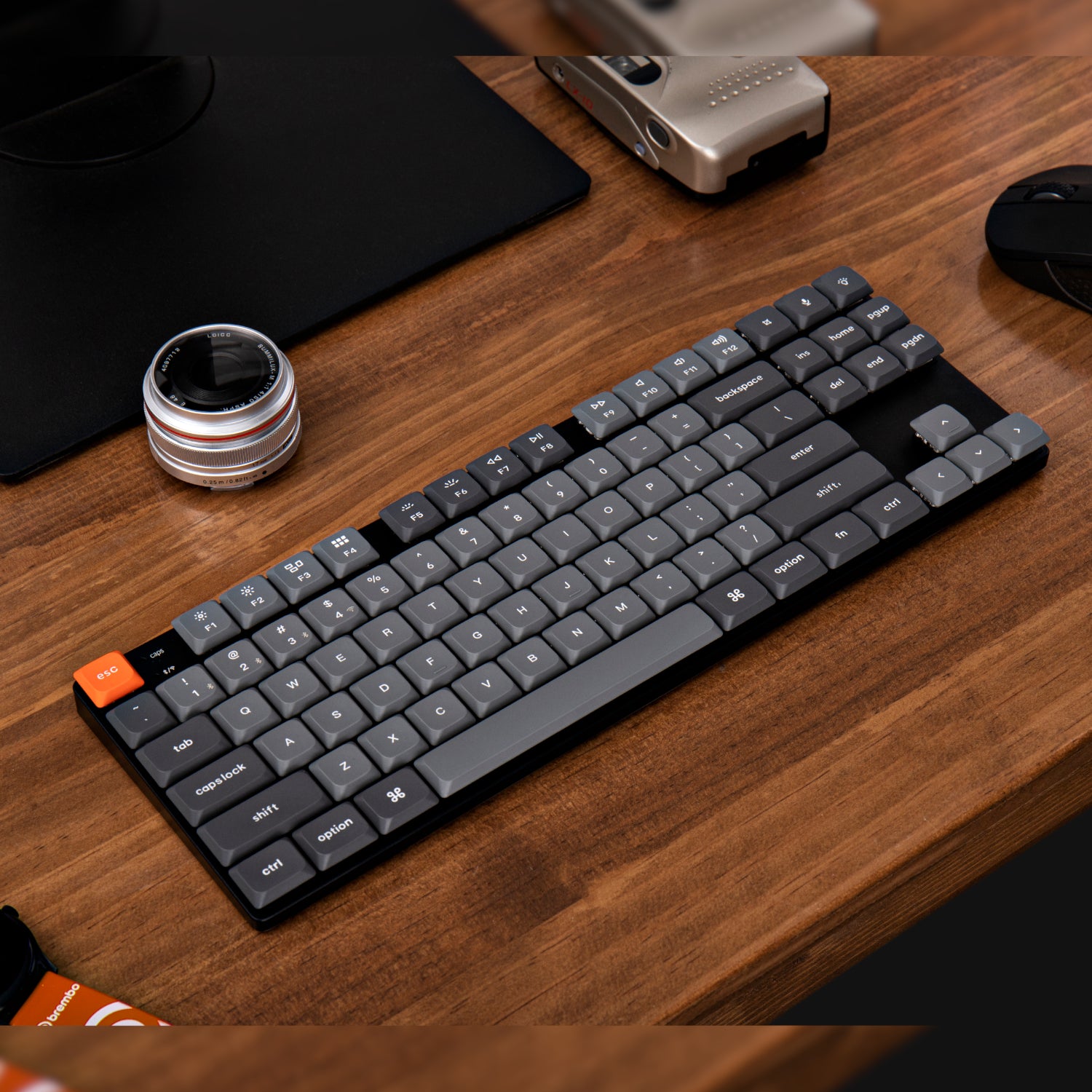Keychron K1 Max QMK/VIA 80% Wireless Custom Mechanical Keyboard - BROWN Switches - alternate product view 4