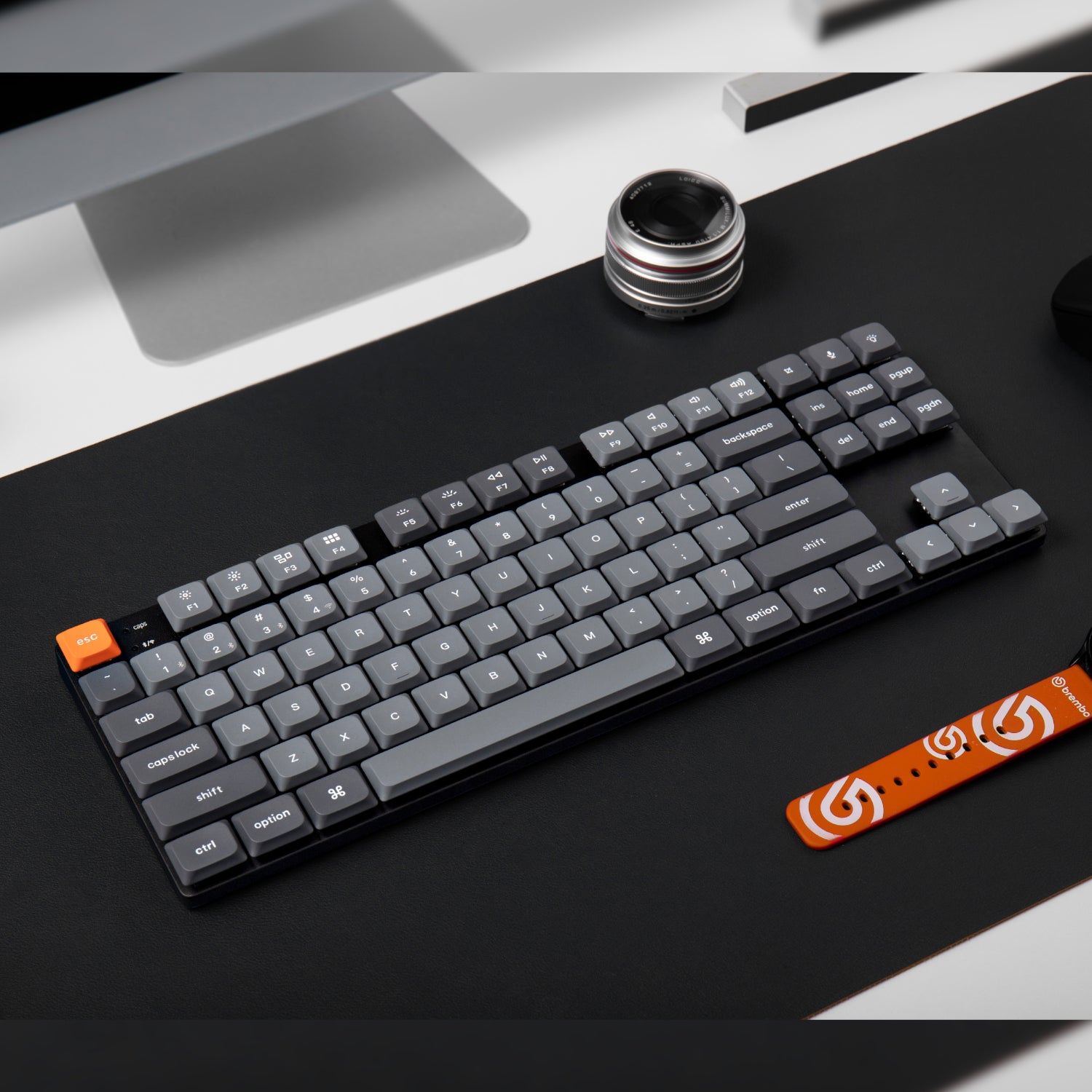 Keychron K1 Max QMK/VIA 80% Wireless Custom Mechanical Keyboard - BROWN Switches - alternate product view 5