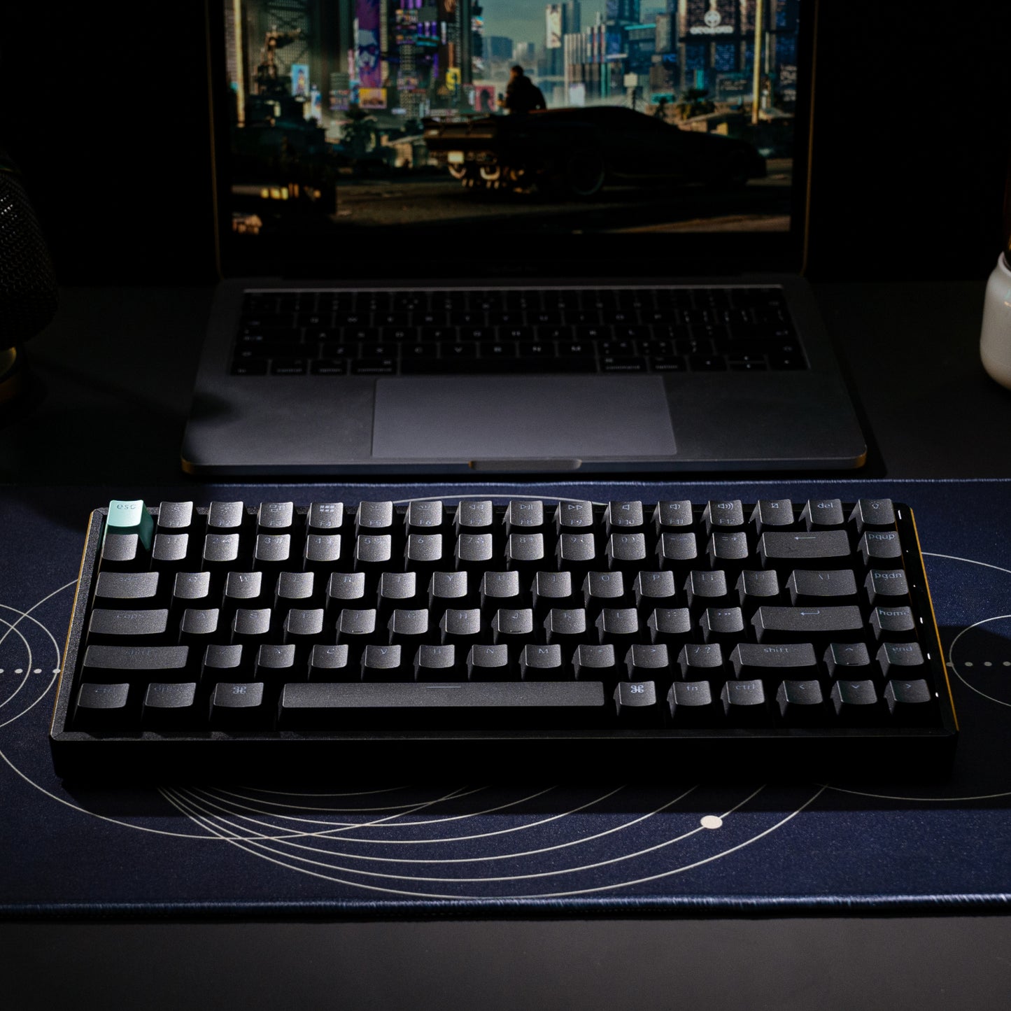 Keychron K2 HE Wireless Standard Magnetic Custom Keyboard - NEBULA Switch - alternate product view 3