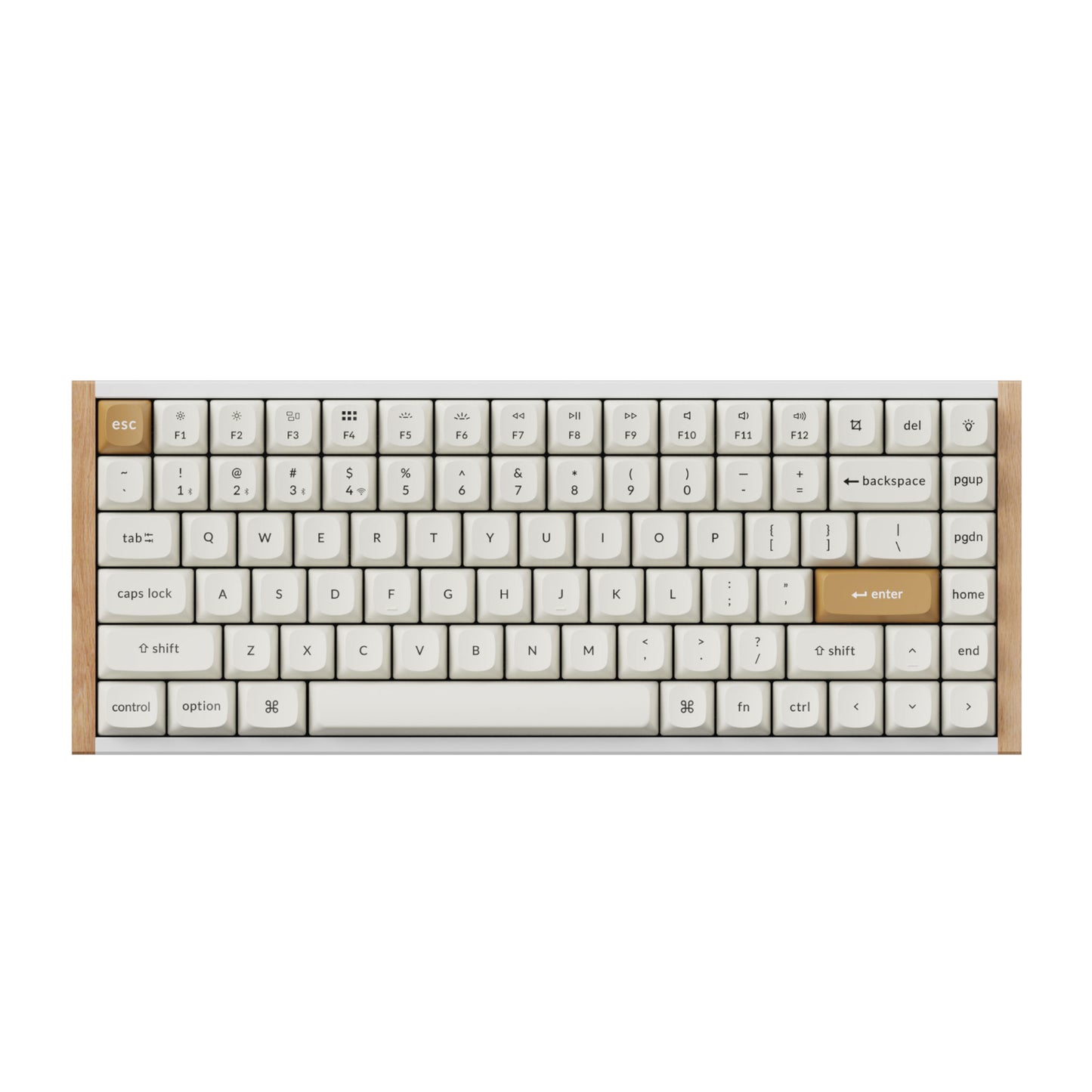 Keychron K2 HE Wireless Special Edition Magnetic Custom Keyboard - NEBULA Switch – White - alternate product view 2