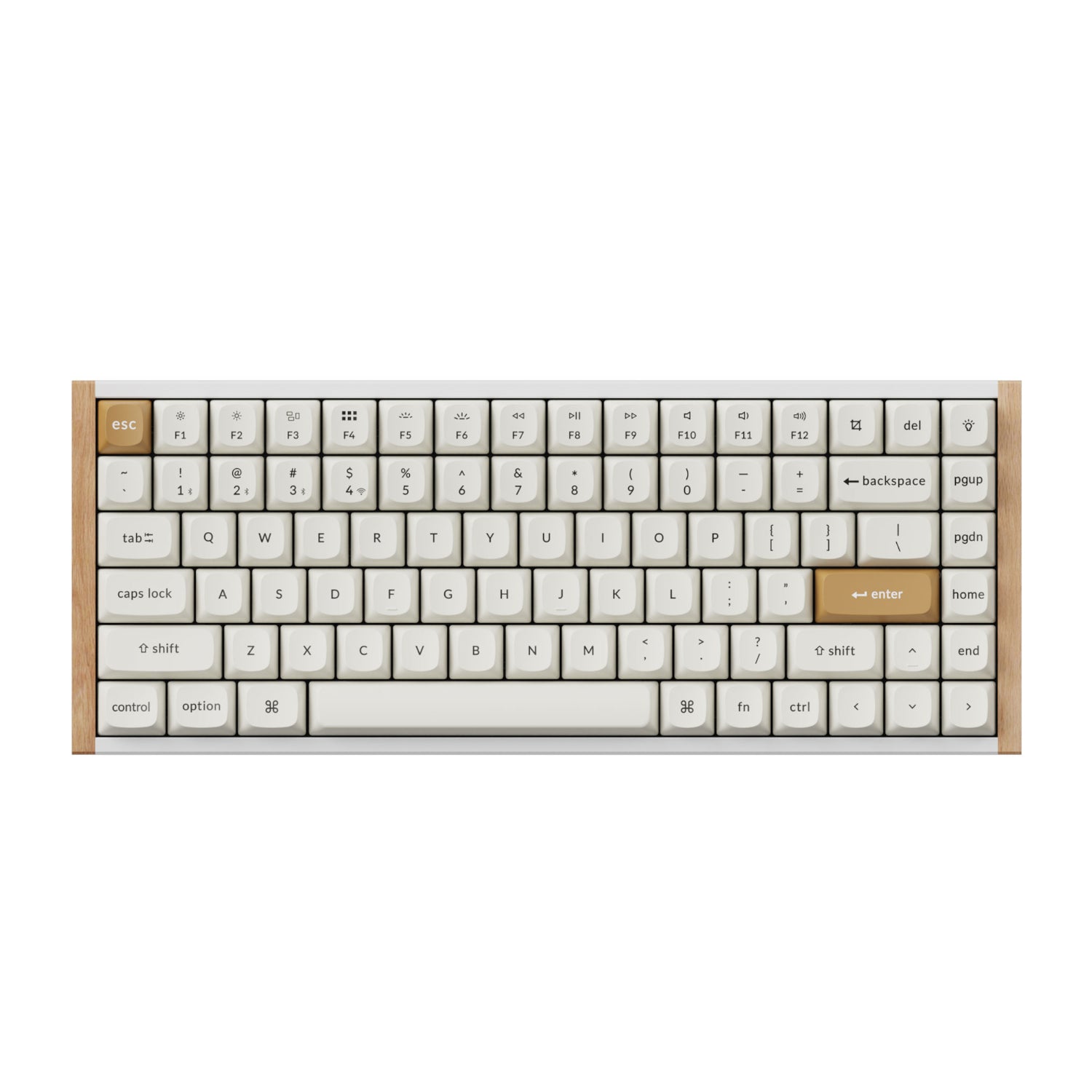 Keychron K2 HE Wireless Special Edition Magnetic Custom Keyboard - NEBULA Switch – White - alternate product view 2