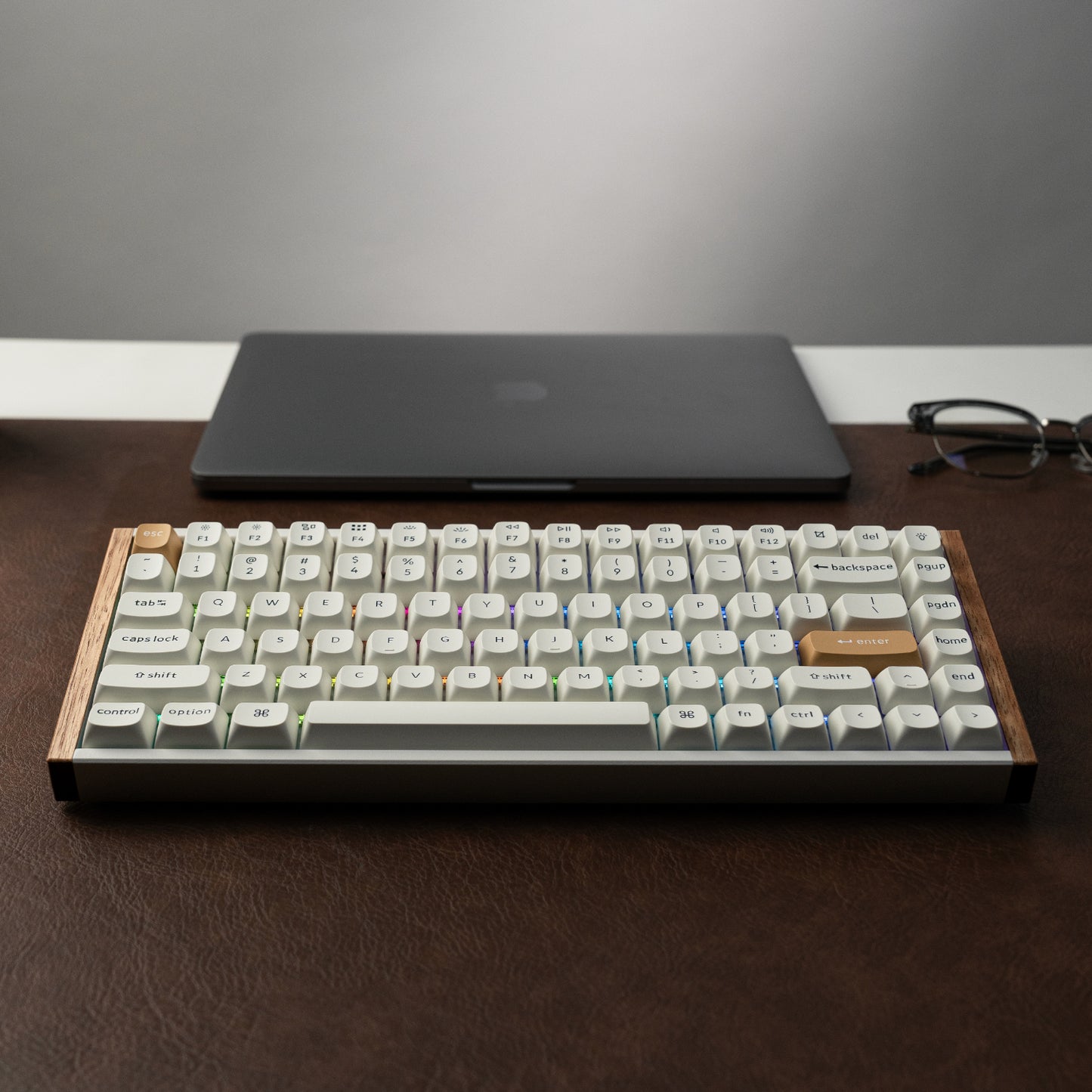 Keychron K2 HE Wireless Special Edition Magnetic Custom Keyboard - NEBULA Switch – White - alternate product view 5