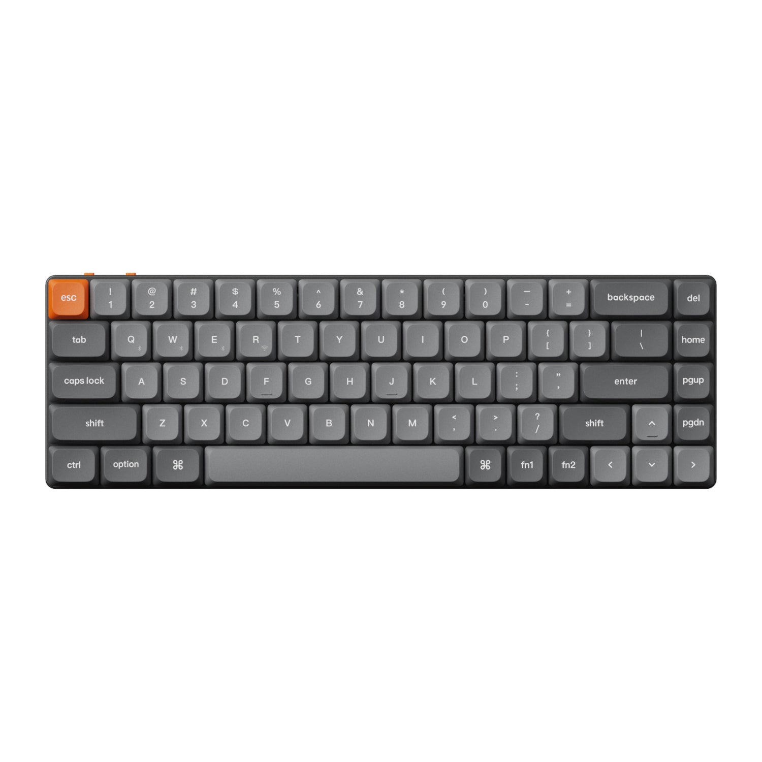 Keychron K7 Max QMK/VIA 65% Wireless Custom Mechanical Keyboard - RED Switches - alternate product view 2