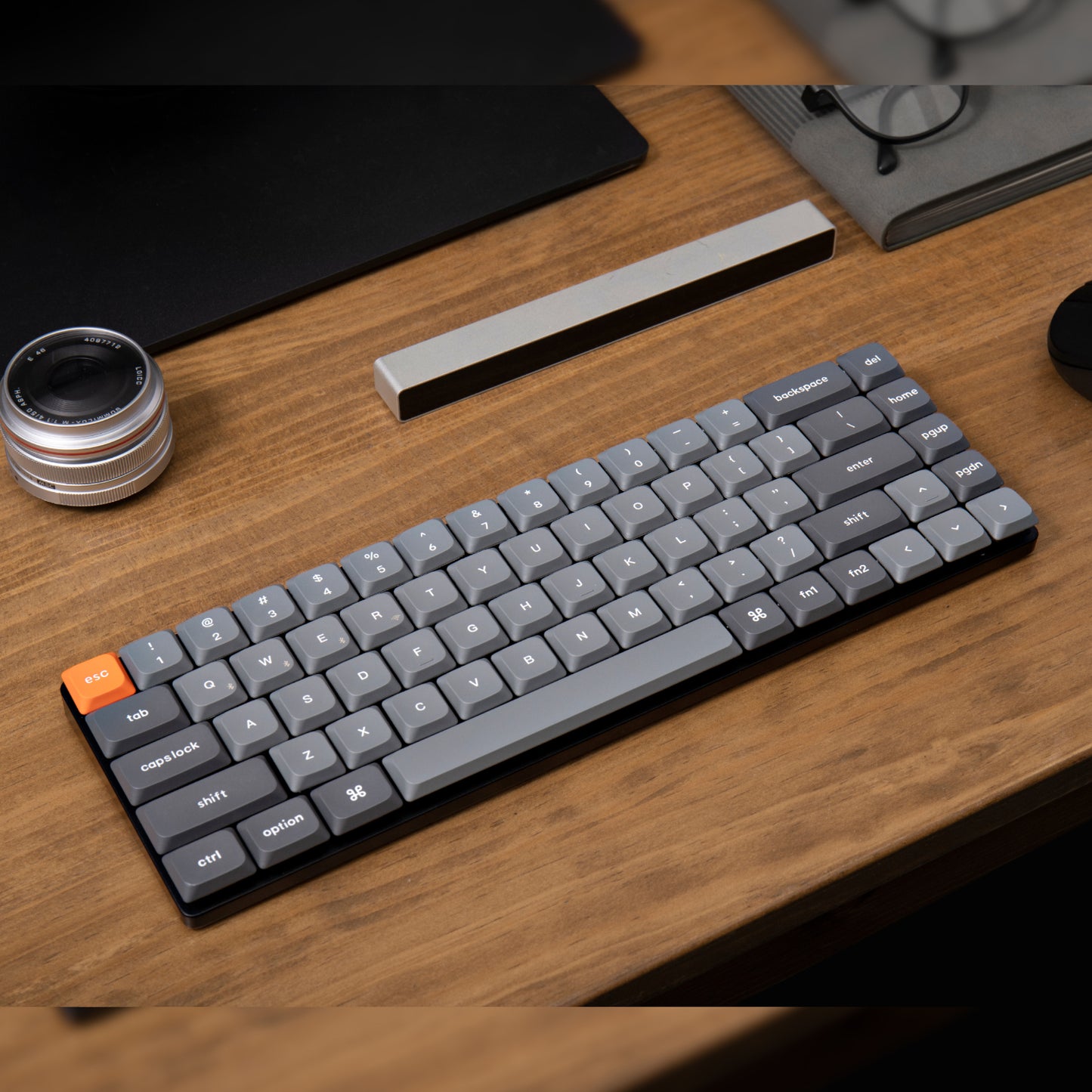 Keychron K7 Max QMK/VIA 65% Wireless Custom Mechanical Keyboard - RED Switches - alternate product view 3