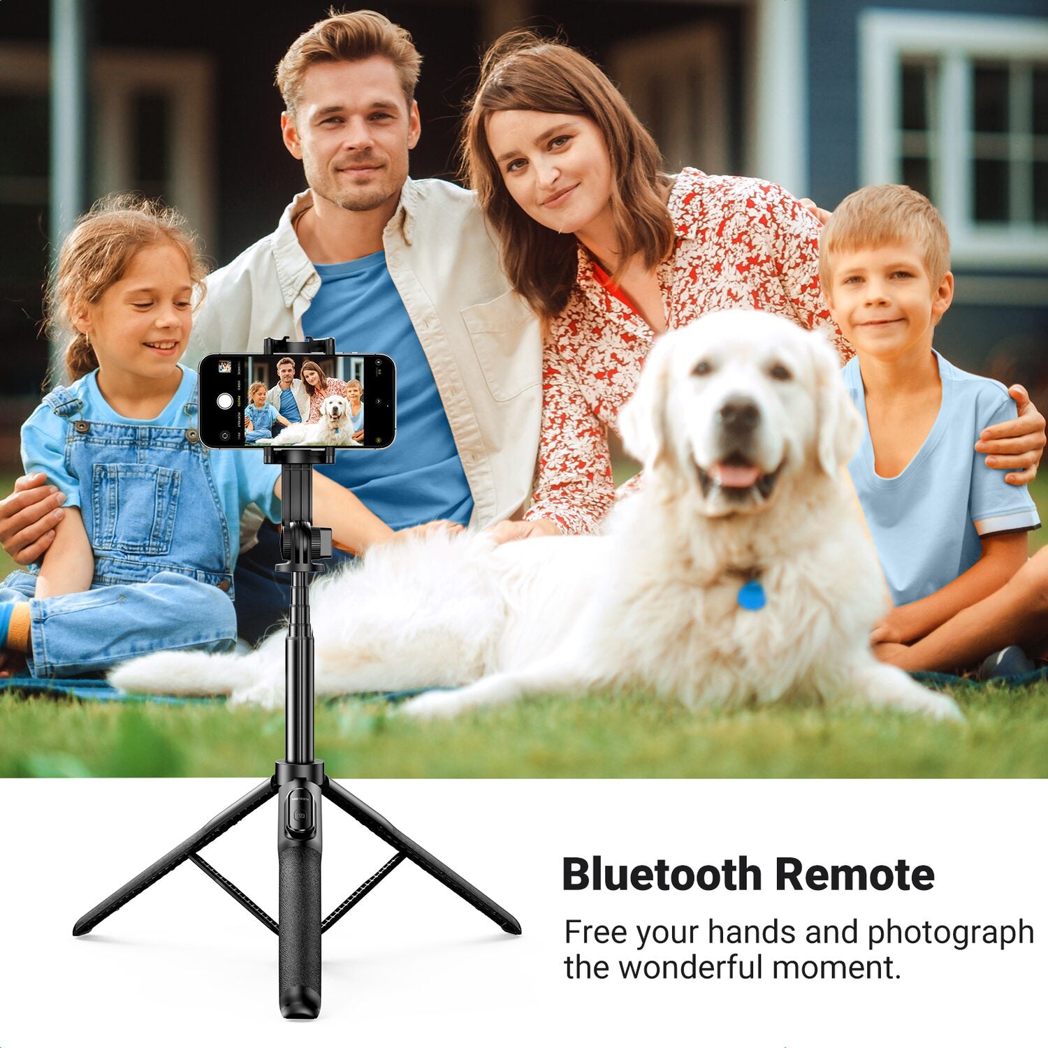 UGREEN Selfie Stick Tripod with Bluetooth Remote - alternate product view 3