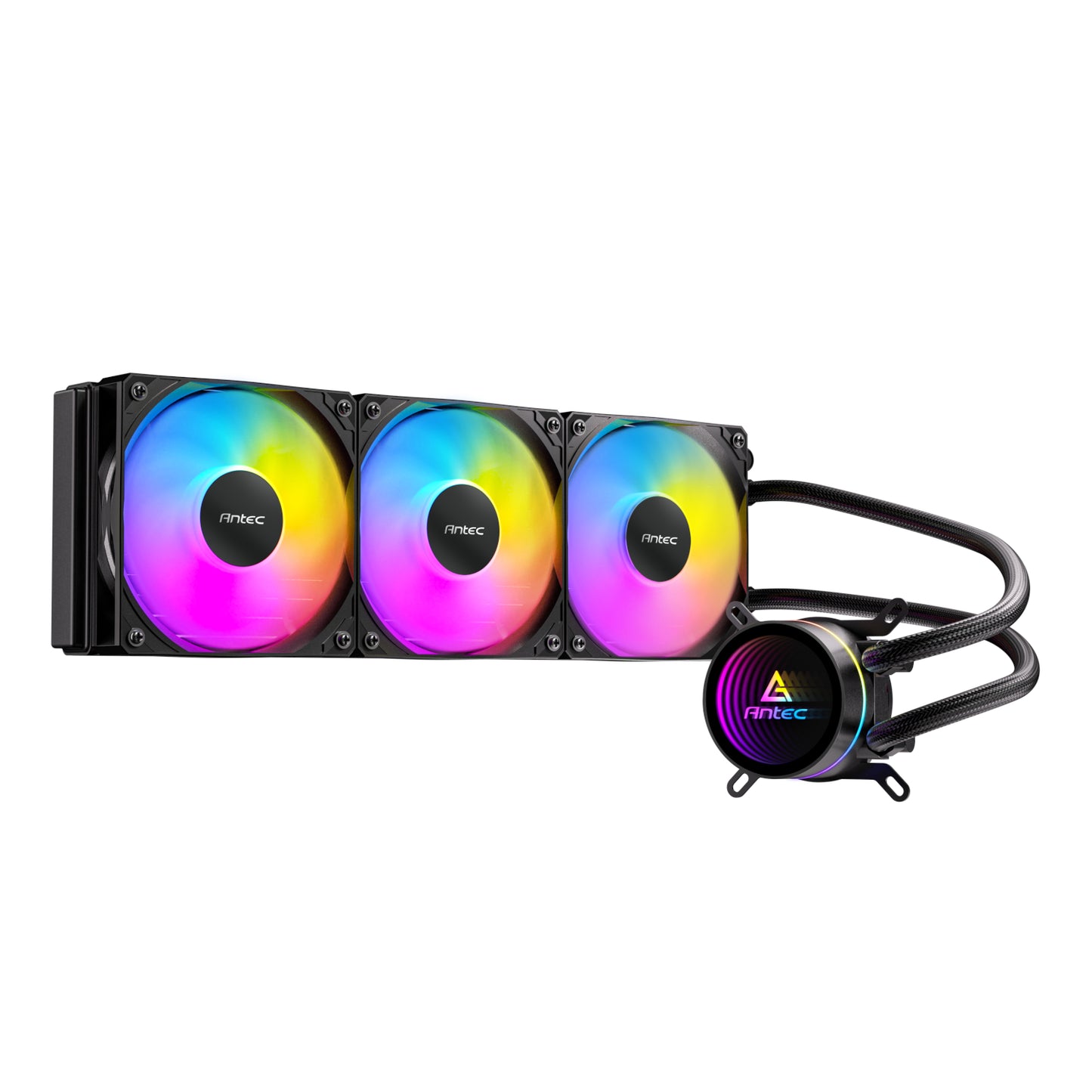 Antec Luna 360 ARGB CPU Liquid Cooler - Black - alternate product view 2