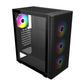 FSP M220 ATX Mid Tower Gaming Chassis - Black - alternate product view 4