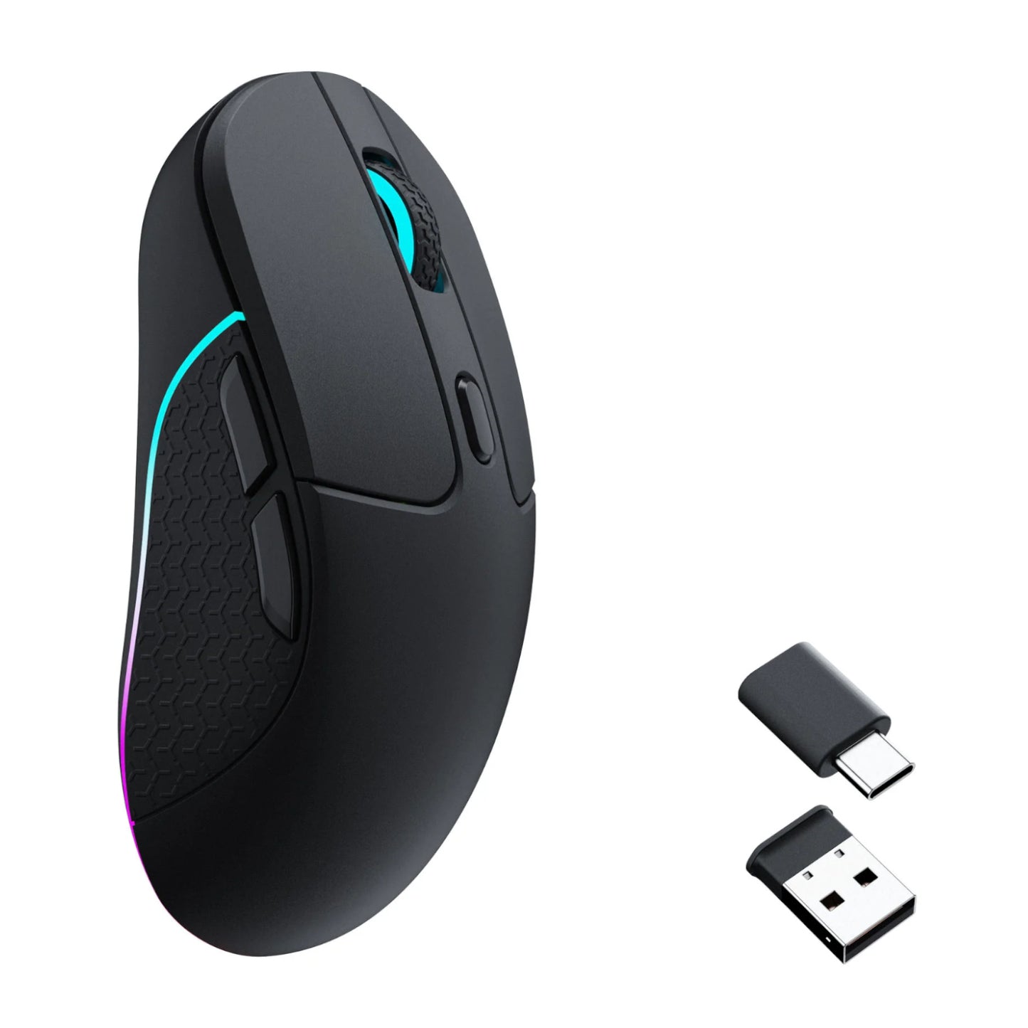 Keychron M3 RGB Wireless Optical Mouse – Black - alternate product view 2