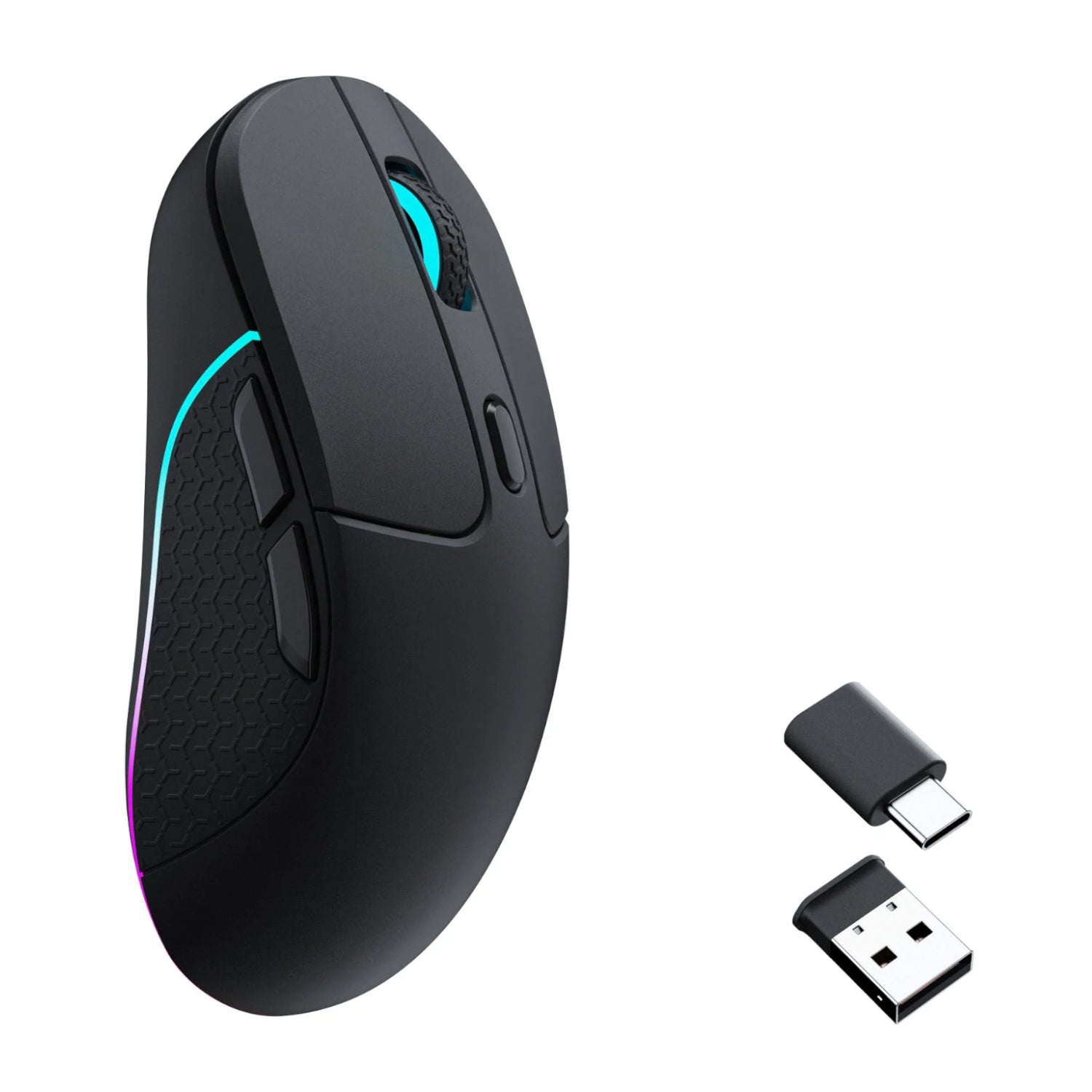 Keychron M3 RGB Wireless Optical Mouse – Black - alternate product view 2