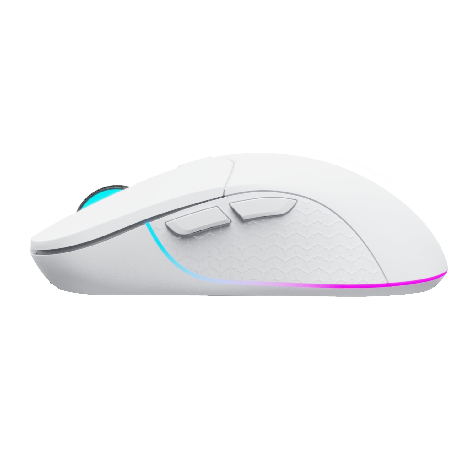 Keychron M3 RGB Wireless Optical Mouse - White - alternate product view 3