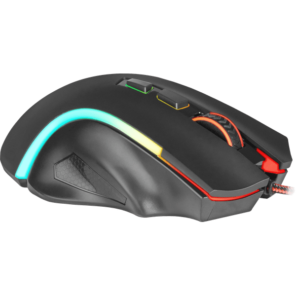 Redragon GRIFFIN 7200DPI Gaming Mouse - Black - alternate product view 3