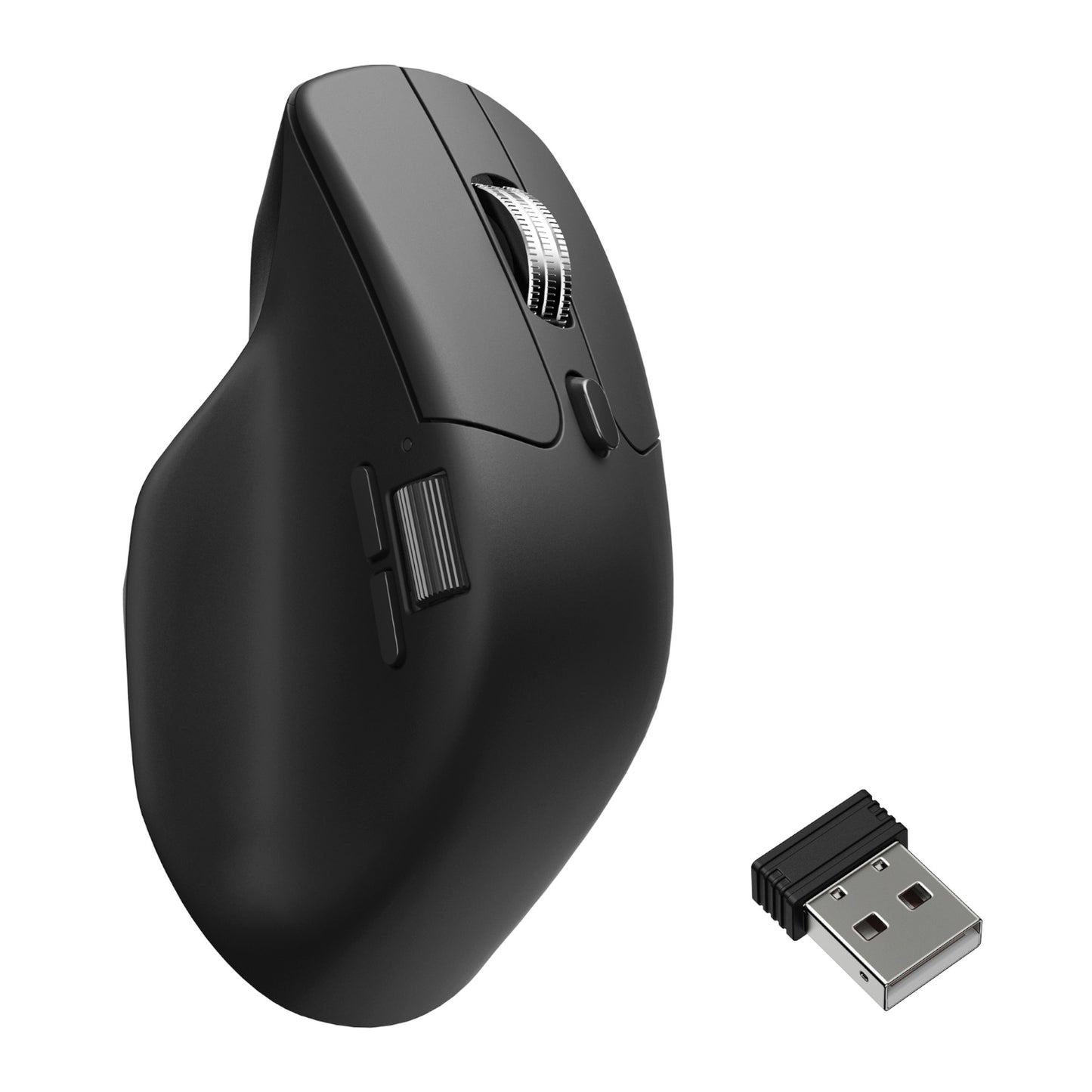 Keychron M6 30000 DPI Wireless Silent Mouse - Black (BT/2.4GHz/Wired) - alternate product view 2