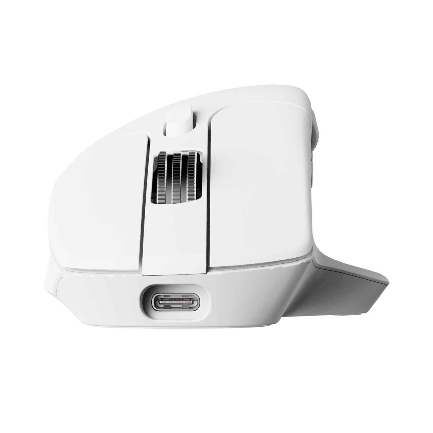 Keychron M6S-A24 PixArt 3950 8K 30000DPI Wireless Mouse (BT/2.4GHz/Wired) - White - alternate product view 4