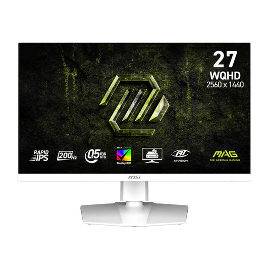 MSI MAG 274QRFW E20 27" QHD 2Hz IPS Gaming Monitor - White