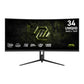 MSI MAG 342CQRF E20 34" UWQHD 2Hz VA Curved Gaming Monitor