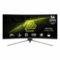 MSI MAG345CQR 34" Curved Gaming Monitor 3440x1440 (UWQHD) VA 1ms 18Hz