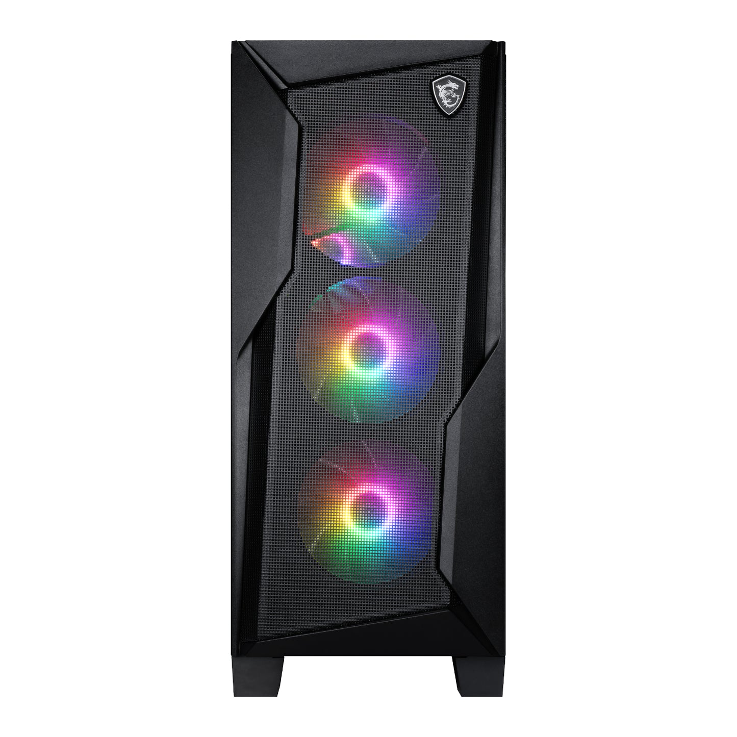 MSI MAG FORGE 130A Airflow ATX Gaming Chassis - Black - alternate product view 2