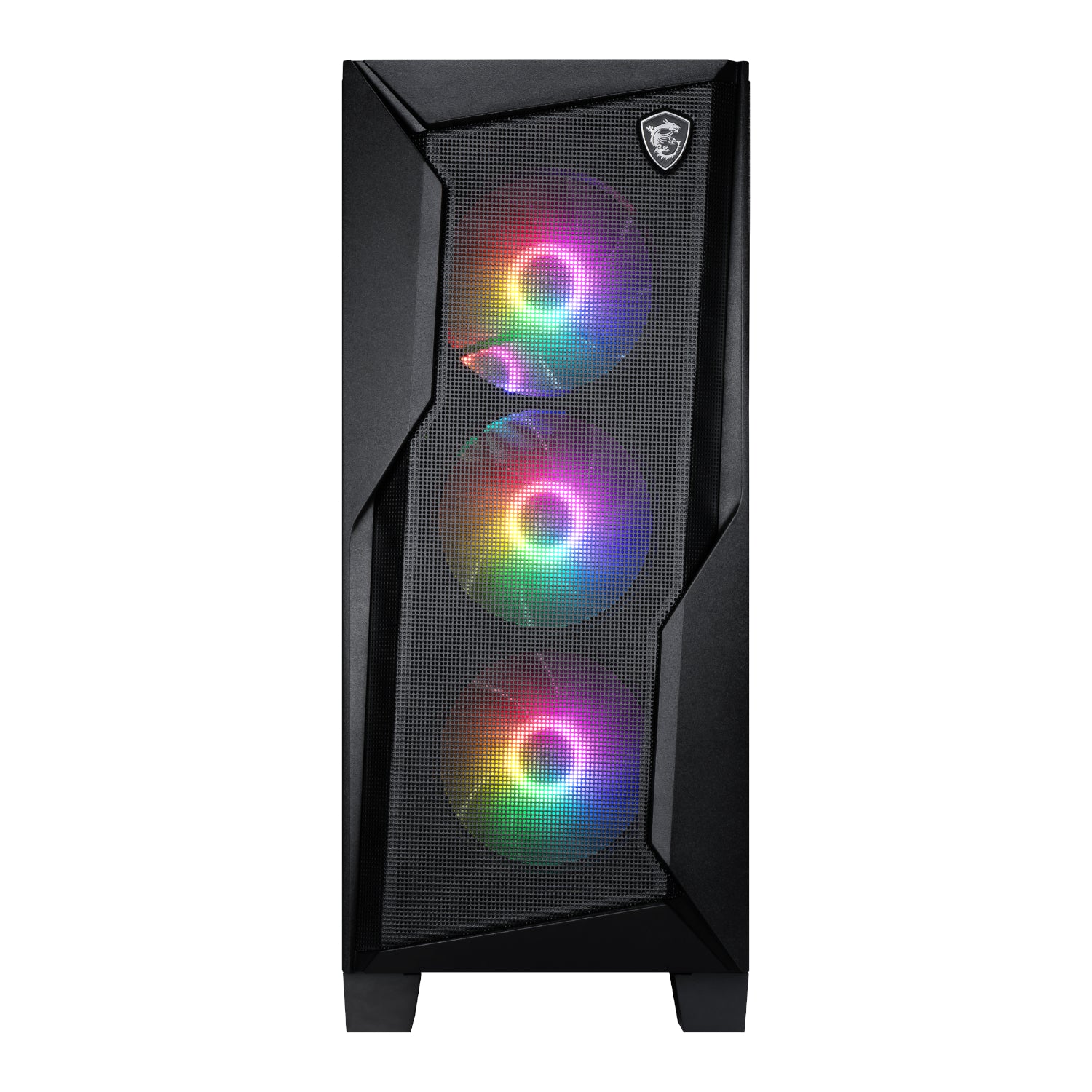 MSI MAG FORGE 130A Airflow ATX Gaming Chassis - Black - alternate product view 2