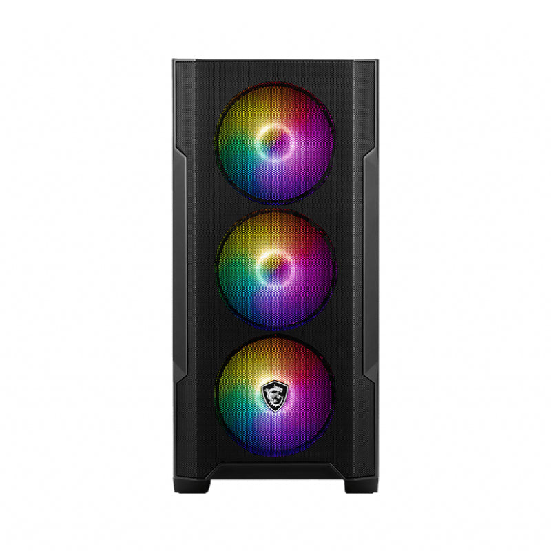MSI MAG FORGE M100A mATX RGB GAMING CASE - alternate product view 3