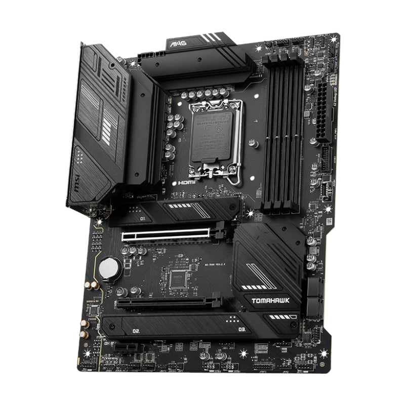 MSI MAG B760 TOMAHAWK WIFI DDR5 Intel LGA1700 ATX Gaming Motherboard - alternate product view 3