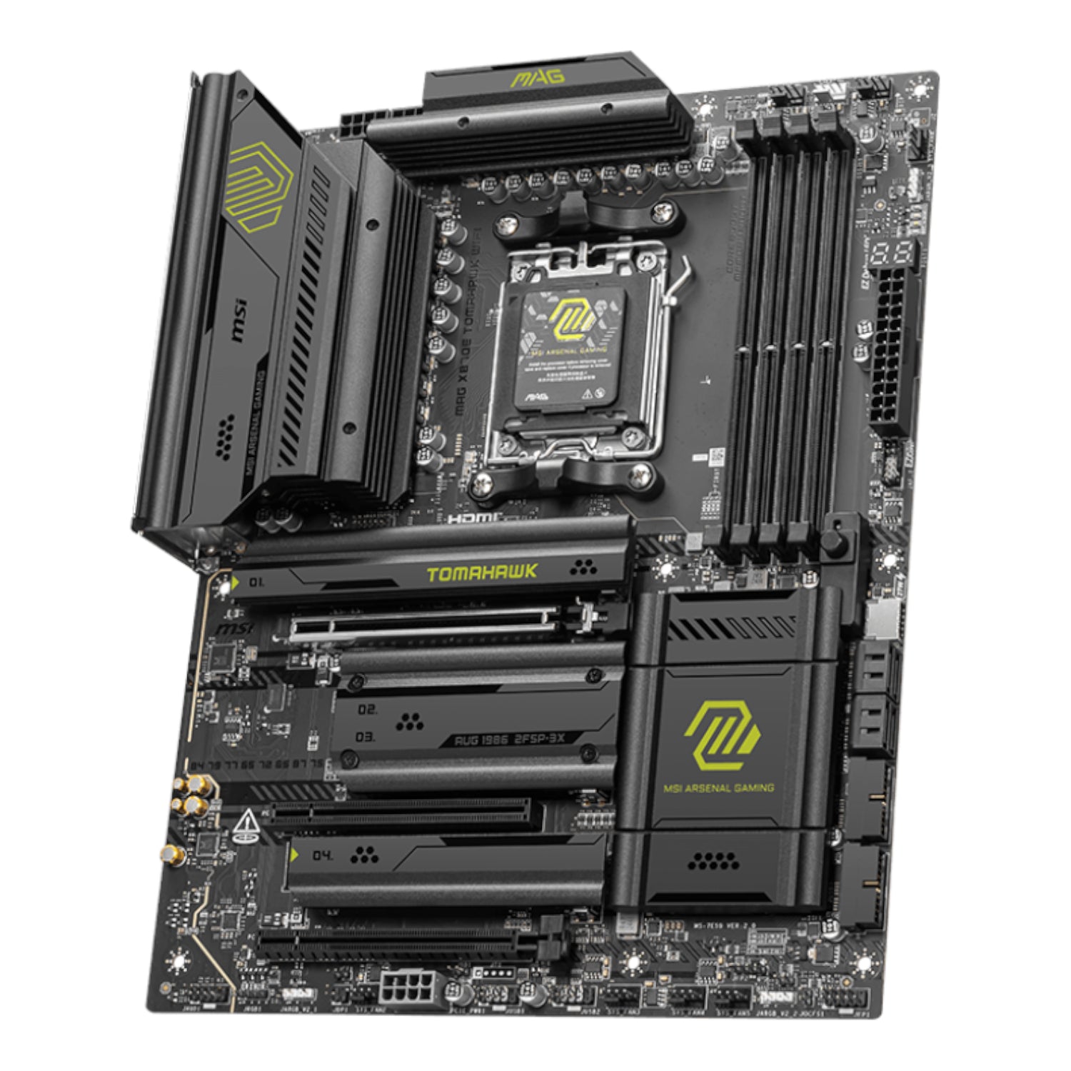MSI MAG X870E TOMAHAWK WIFI AM5 ATX DDR5 Gaming Motherboard - alternate product view 4