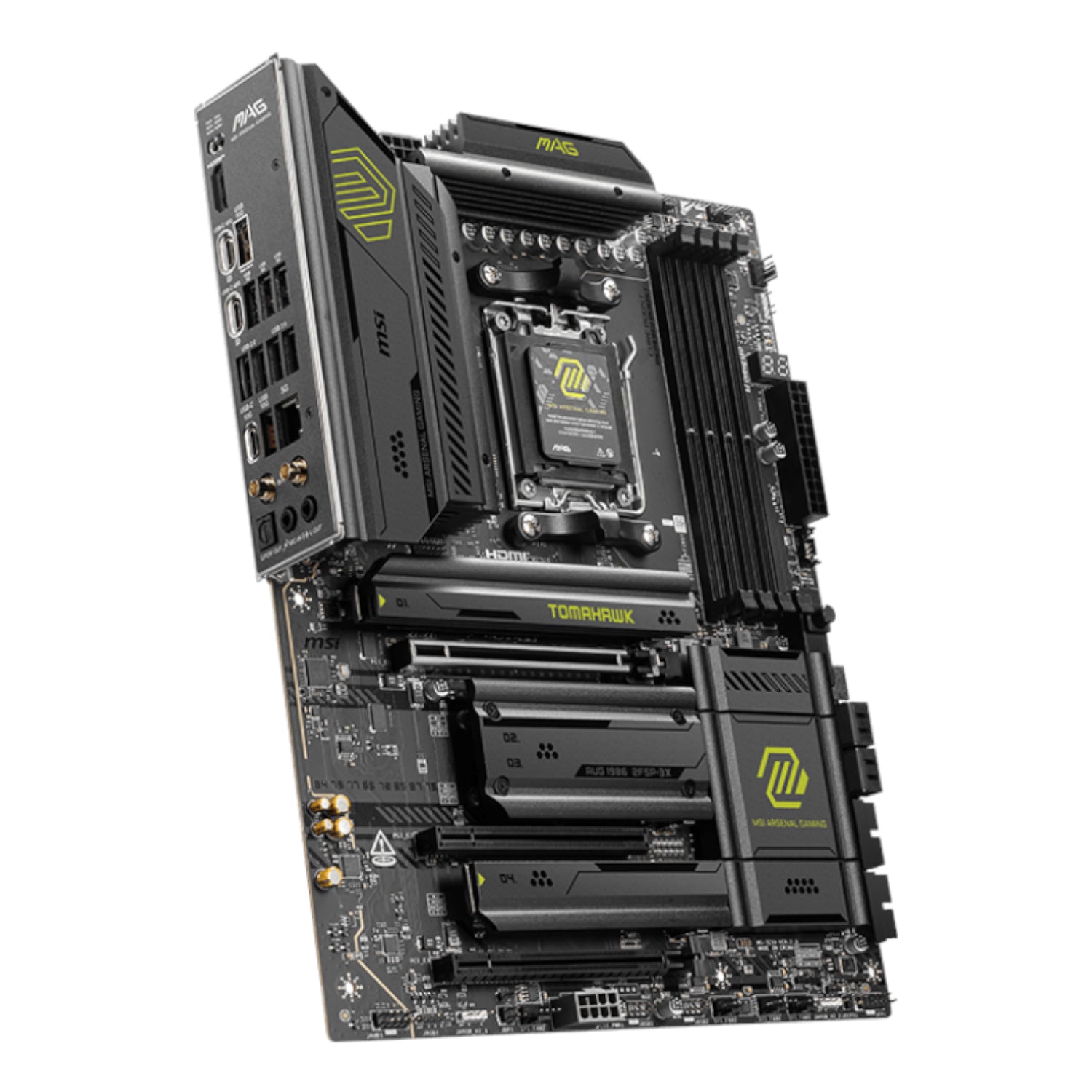 MSI MAG X870E TOMAHAWK WIFI AM5 ATX DDR5 Gaming Motherboard - alternate product view 3