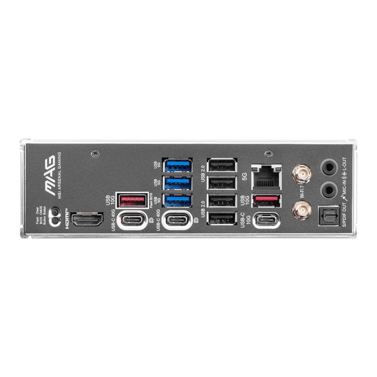 MSI MAG X870E TOMAHAWK WIFI AM5 ATX DDR5 Gaming Motherboard - alternate product view 5