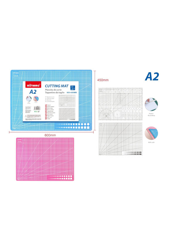 Motarro Cutting MAT - BLUE - A2 - 600x450 Mm (ME047 - 1)