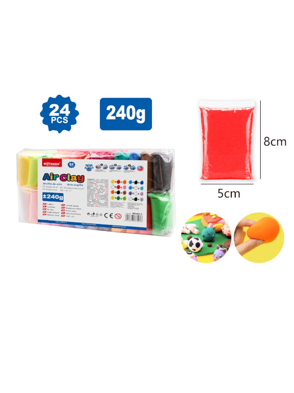 Motarro AIR CLAY - 240 G - 24-Piece (ME400 - 2)