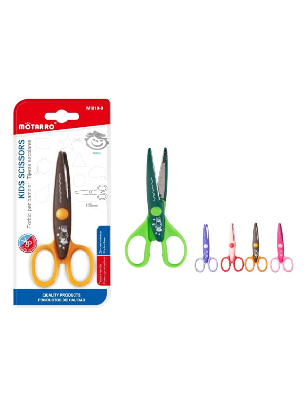 Motarro KIDS Scissors CRAFT - Orange (MI019 - 9)