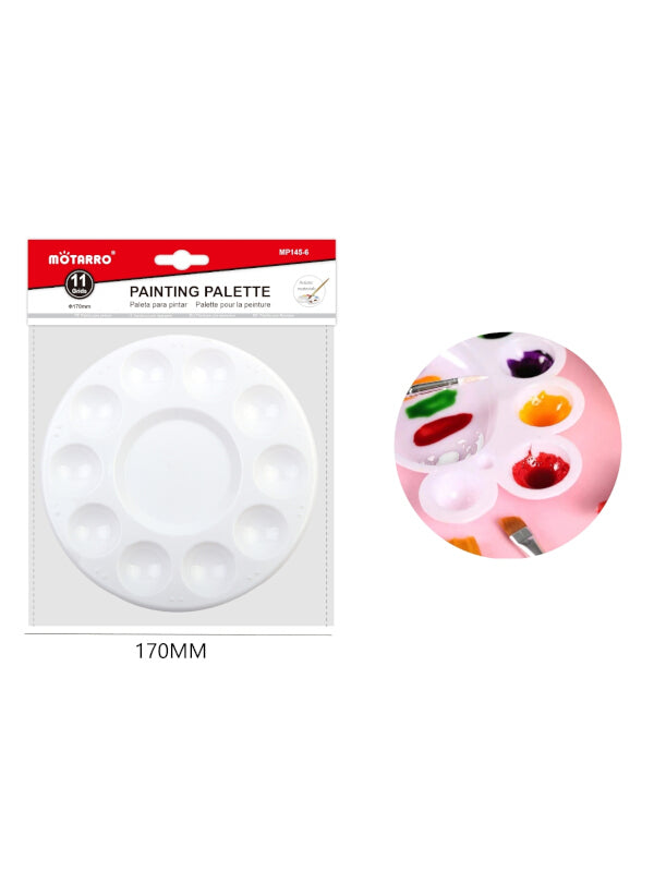 Motarro Painting Palette - 170 Mm - 11 GRIDS (MP145 - 6)