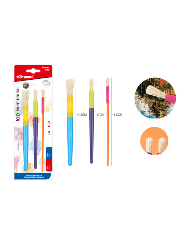 Motarro Paintbrush - SET OF 3 (MP154 - 4)