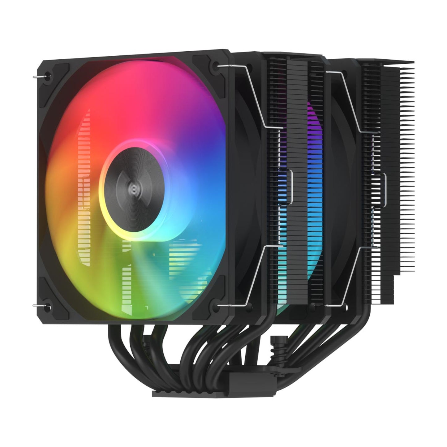 FSP MP7-BA 120mm PWM ARGB CPU Air Cooler - Black - alternate product view 4